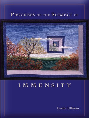 cover image of Progress on the Subject of Immensity